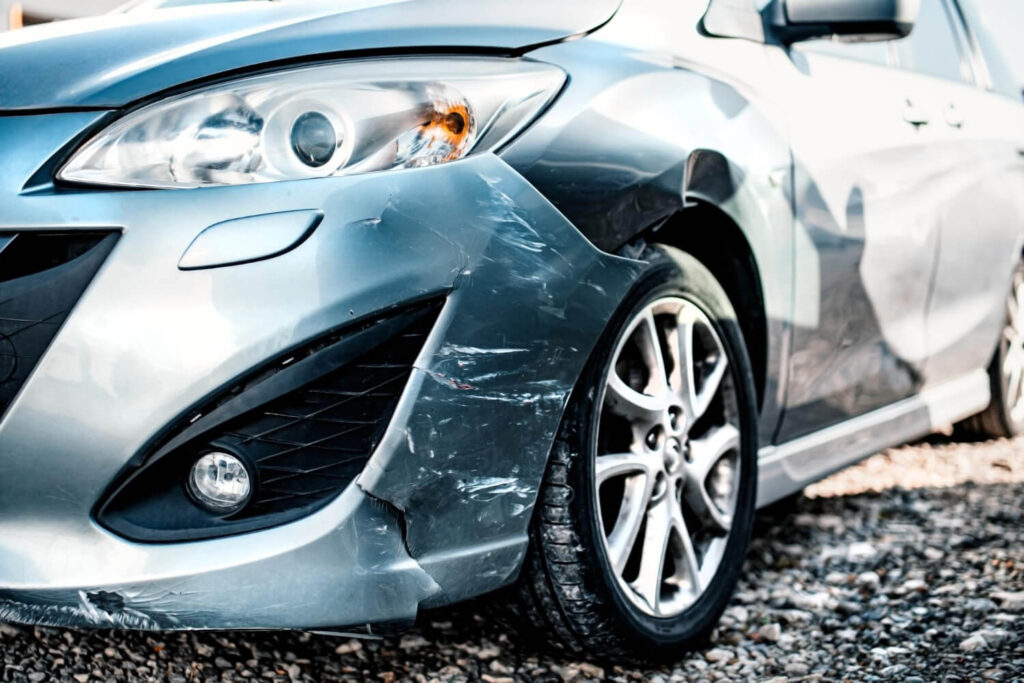 Accident voiture stationnement accrochage sans s'en rendre compte