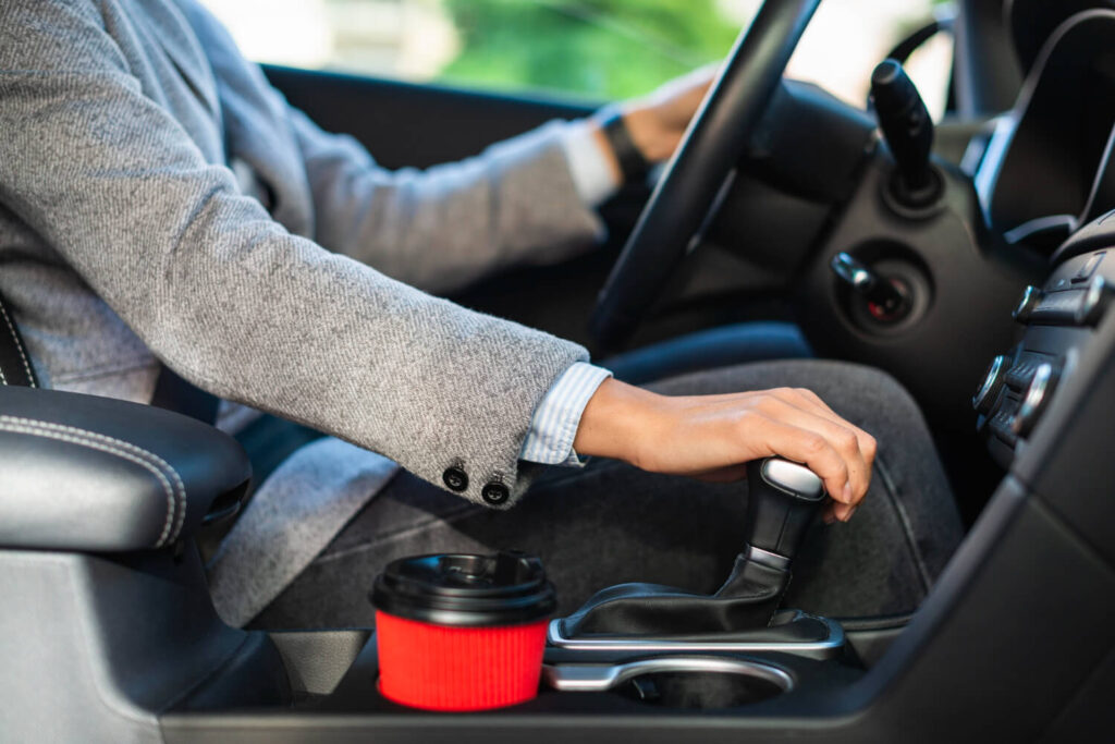 levier de vitesse voiture