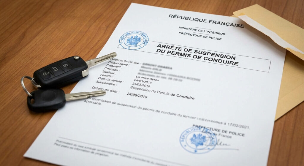 Suspension de permis : Quel justificatif donner à son employeur et risque-t-on le licenciement ? 3 document suspension de permis