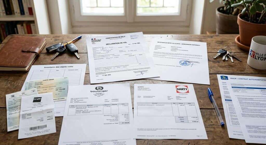 Pourquoi la facture d'achat de votre antivol SRA est-elle indispensable ? 3 Documents administratifs et factures nécessaires pour une déclaration de vol.
