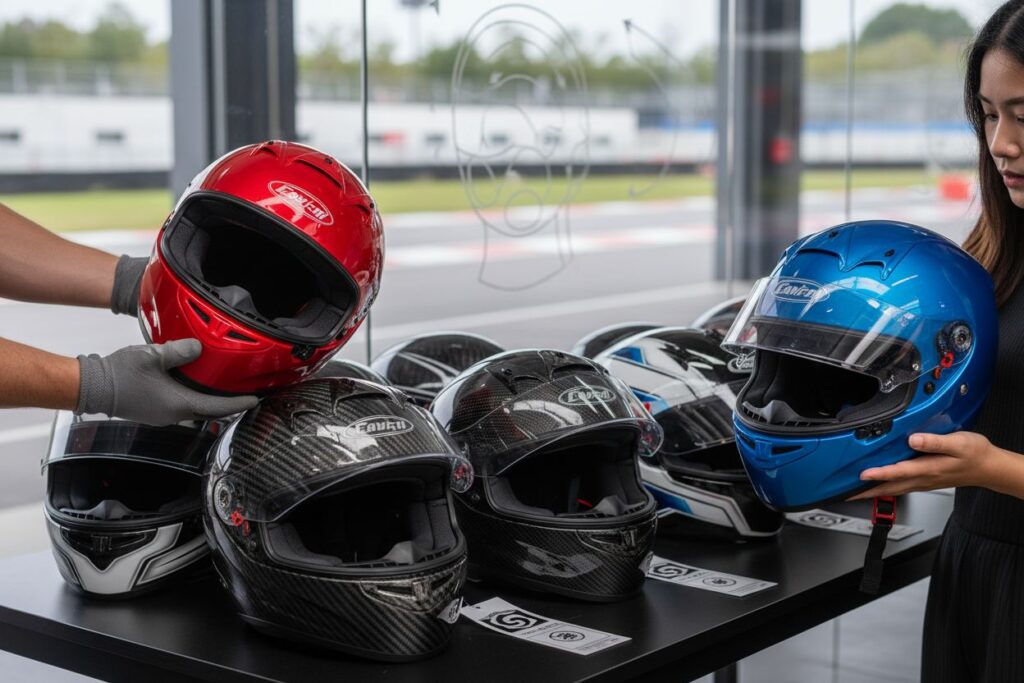 Quels critères pour bien choisir un casque de karting ? 3