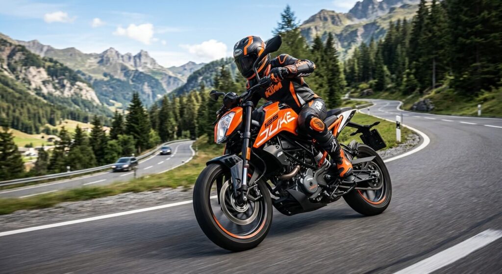 Moto 125cc qui ressemble à un gros cube : les meilleurs modèles 4 moto 125 qui ressemble à un gros cube - KTM Duke 125